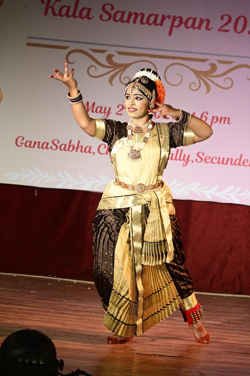Classical dancer performing at Kala Samarpan 2026