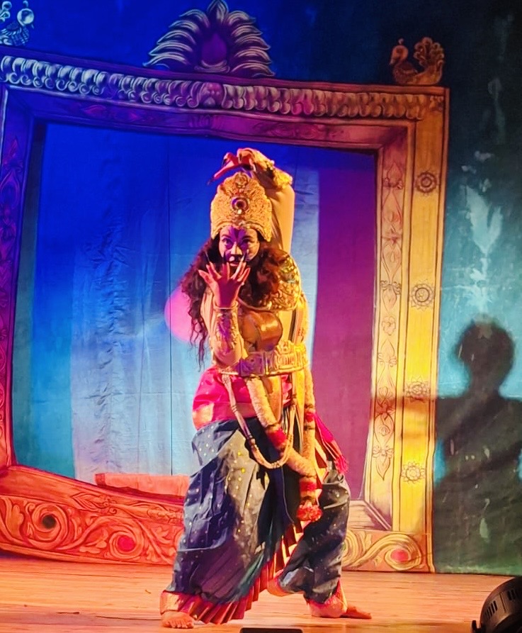 Colourful character performance